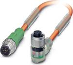 Sensor/Actuator cable SAC-5P-M12MS/ 0,6-PUR/M12FR3LVW