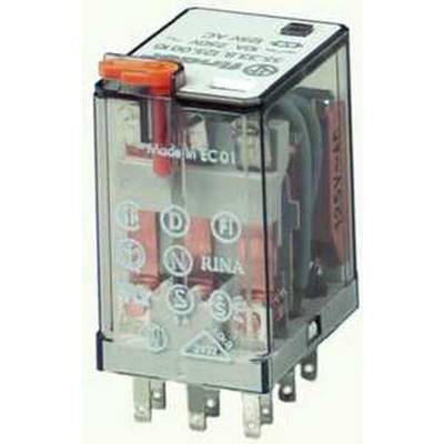 Finder 55.33.8.012.0010 Plug-in relay 12 V AC 10 A 3 change-overs 10 pc(s) 
