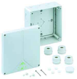 Spelsberg 81691001 Joint box (L x W x H) 180 x 180 x 91 mm Grey IP65 1 pc(s)-1