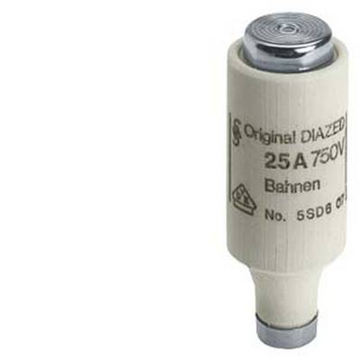 Siemens 5SD611 Fuse holder inset Fuse size = DIII 63 A 750 V AC 1 pc(s)-0