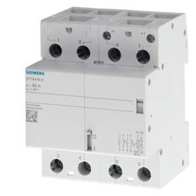 Remote switch DIN rail Siemens 5TT4476-0 2 makers, 2 breakers 400 V 63 A   1 pc(s) 