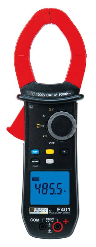 Chauvin Arnoux F401 Clamp meter Digital CAT IV 1000 V Display (counts): 10000-0