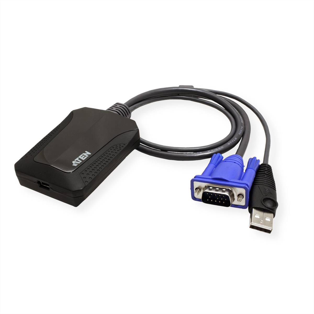 ATEN KVM Adapter [1x VGA plug, USB 2.0 connector A - 1x USB 2.0 port ...