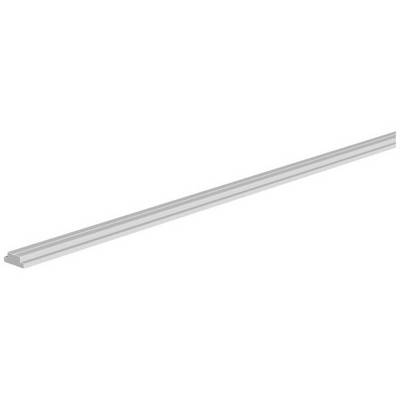 Figure of a long, narrow L-shaped metallic profile. It is frequently used in construction and engineering projects.