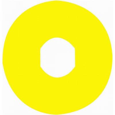 Schneider Electric ZBY9101 Label   Blank Yellow 1 pc(s) 