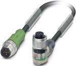 Sensor/Actuator cable SAC-5P-M12MS/ 1,0-PUR/M12FR3LVW