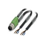 Sensor/Actuator cable SAC-3P-M12Y/2X1,5-PUR