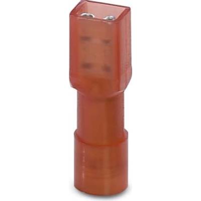 Phoenix Contact 3240536 Blade receptacle  Connector width: 4.8 mm Connector thickness: 0.5 mm 180 ° Insulated Red 50 pc(
