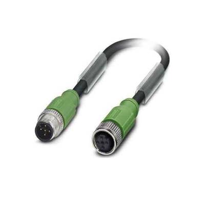Sensor/Actuator cable SAC-5P-M12MS/ 0,3-PUR/M12FS SH 1500884 Phoenix Contact