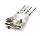 Shield connection clamp HC-D 4-ST-1BUS