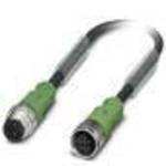 Sensor/Actuator cable SAC-3P-M12MS/6,0-PUR/M12FS