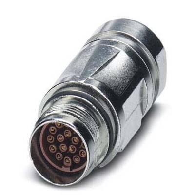 M17 in-line connector 1619015 ST-08S1N8A9003S Silver Phoenix Contact Content: 1 pc(s)