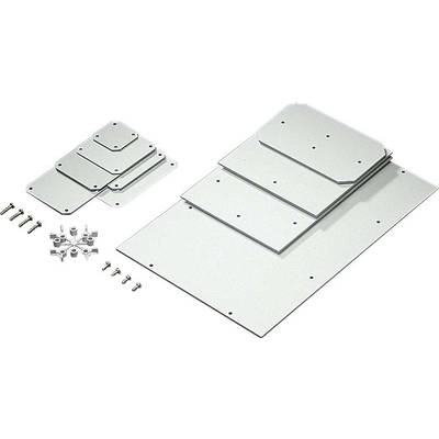 Rittal PK 9548.000 Mounting plate  Phenolic paper Grey-white (RAL 7035) 1 pc(s) 