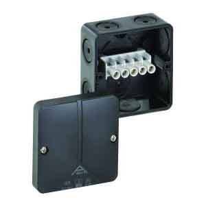 Spelsberg 49140201 Joint box (L x W x H) 80 x 80 x 52 mm Black IP65 1 pc(s)-1