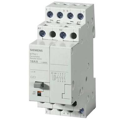 Remote switch DIN rail Siemens 5TT4104-0 4 makers 400 V 16 A   1 pc(s) 