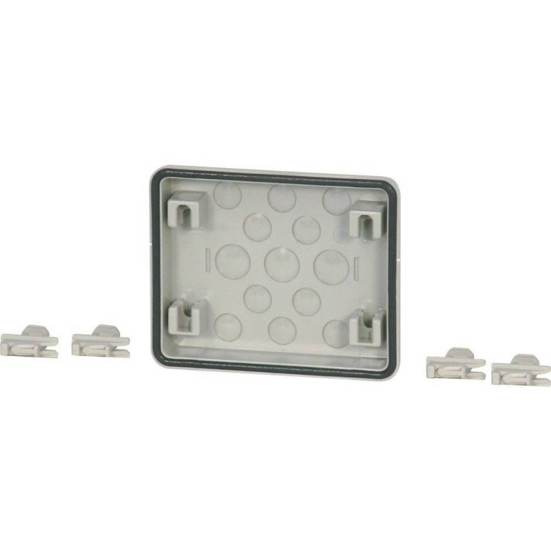Eaton FL2-2 17898 Flange plate pre-punched (L x W x H) 23 x 187.5 x 116 mm Plastic Grey 1 pc(s) Piece-3