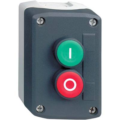 Schneider Electric XALD213 Harmony XALD213 Pushbutton + enclosure 1-button Green, Red  Push 1 pc(s) 