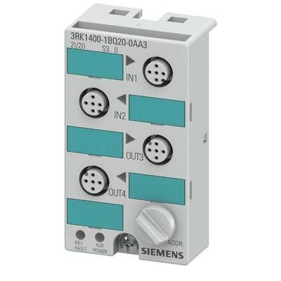 Siemens 3RK1400-1BQ20-0AA3 PLC I/O module 24 V DC