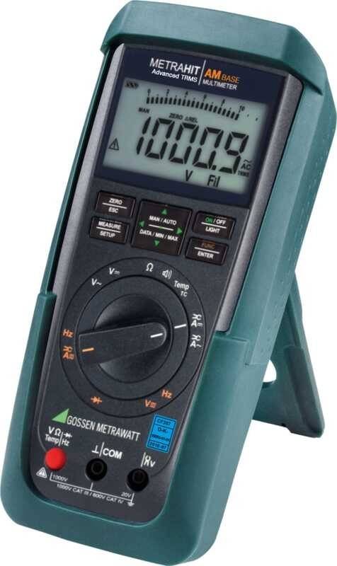 Gossen Metrawatt METRAHIT AM BASE Handheld multimeter Calibrated to (DAkkS standards) Digital CAT III 1000 V, CAT IV 600-2