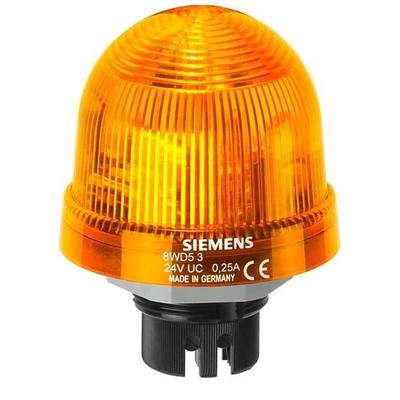 Siemens 8WD5300-1AD Indicator light  (Ø x H) 70 mm x 66 mm  Yellow 1 pc(s) 
