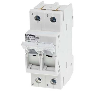 Siemens 5SG76210KK16 Switch disconnector fuse   Fuse size = D01  16 A  400 V 1 pc(s)