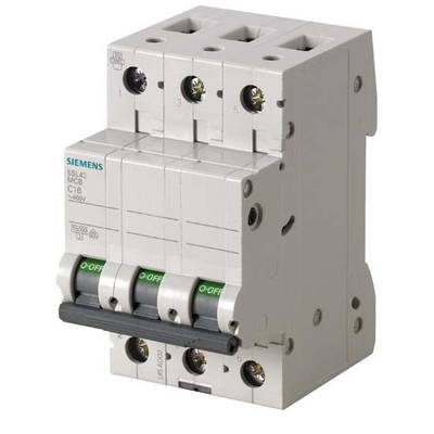 Siemens 5SL43058 5SL4305-8 Circuit breaker    3-pin 0.5 A  400 V