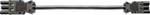 Bachmann 375.127 1.5m black power cable