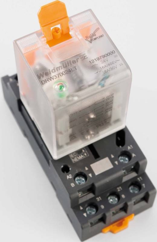 Weidmüller DRMKIT 24VDC 4CO LD/PB Relay component Nominal voltage 24 V