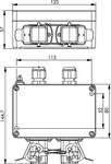 Telegärtner H82000A0005 N/A H82000A0005 Enclosure Grey 1 pc(s)