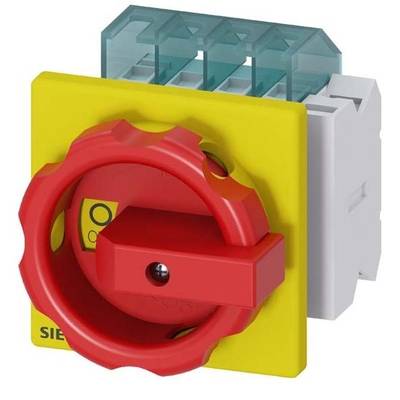 Circuit breaker   Red, Yellow 3-pin 6 mm² 16 A 1 maker, 1 breaker 690 V AC  Siemens 3LD20031TP53