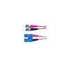 Telegärtner L00890C0059 Fibreglass FO Cable 1.00 m Turquoise [1x ST plug - 1x SC plug] 50/125 µ Multimode OM3