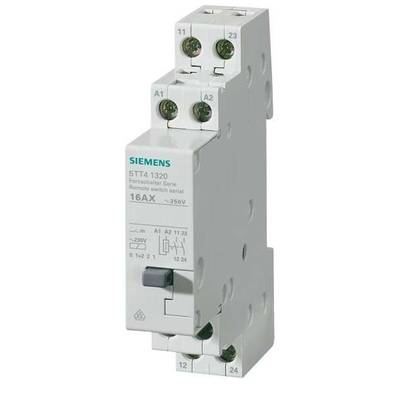 Remote switch DIN rail Siemens 5TT4132-0 2 makers 250 V 16 A   1 pc(s) 