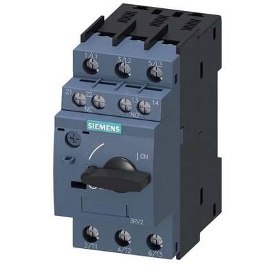 Siemens 3RV2011-0BA15 Circuit breaker 1 pc(s)  Adjustment range (amperage): 0.14 - 0.2 A Switching voltage (max.): 690 V