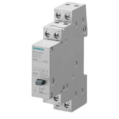 Siemens 5TT4217-2 Relay Nominal voltage: 400 V Switching current (max.): 16 A 2 change-overs  1 pc(s)