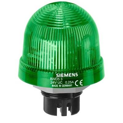 Siemens 8WD5320-0CC Indicator light  (Ø x H) 70 mm x 66 mm  Green 1 pc(s) 