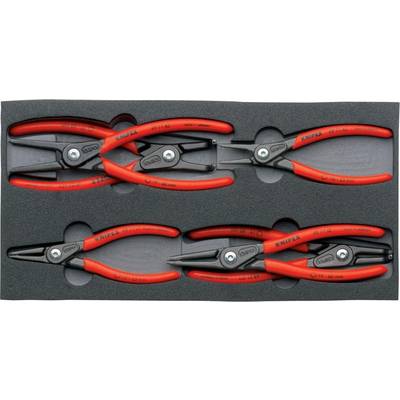 Knipex 00 20 01 V02 Circlip pliers set Suitable for Outer and inner rings 12-25 mm, 19-60 mm 10-25 mm, 19-60 mm Tip shap