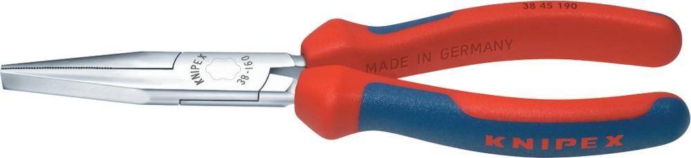 Knipex 38 45 190 Electrical & precision engineering Flat nose pliers Straight 190 mm-0