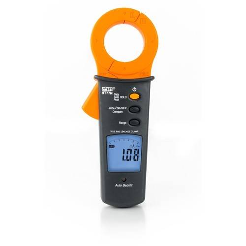 HT Instruments HT77N Clamp meter Digital CAT III 300 V Display (counts): 6000-1