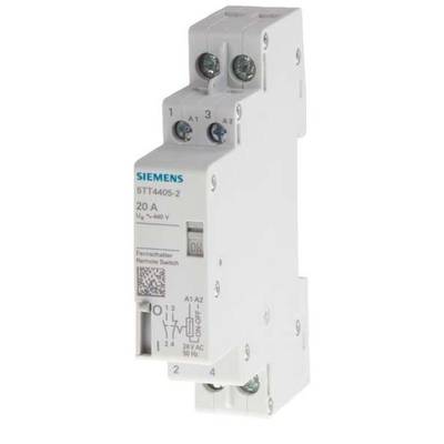 Remote switch DIN rail Siemens 5TT4425-2 1 maker, 1 breaker 400 V 25 A   1 pc(s) 