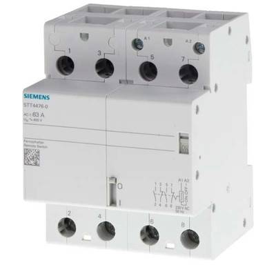 Remote switch DIN rail Siemens 5TT4464-2 4 makers 400 V 40 A   1 pc(s) 