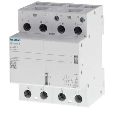 Remote switch DIN rail Siemens 5TT4466-0 2 makers, 2 breakers 400 V 40 A   1 pc(s) 