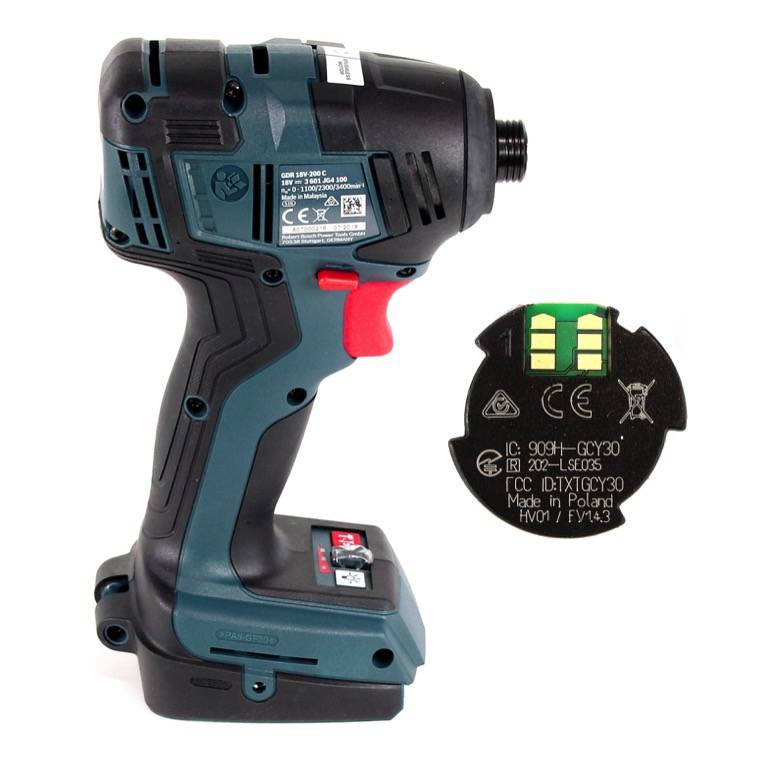 Bosch Professional GDR 18V-200 C + CoMo 06019G4100 Cordless impact driver 200 Nm 18 V No. of power packs included 2 5 Ah-2