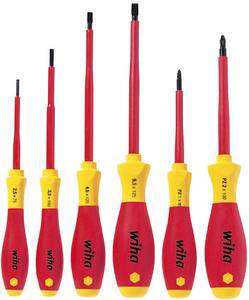 Wiha 320N ZK6 SO VDE Screwdriver set 6-piece Slot, Pozidriv