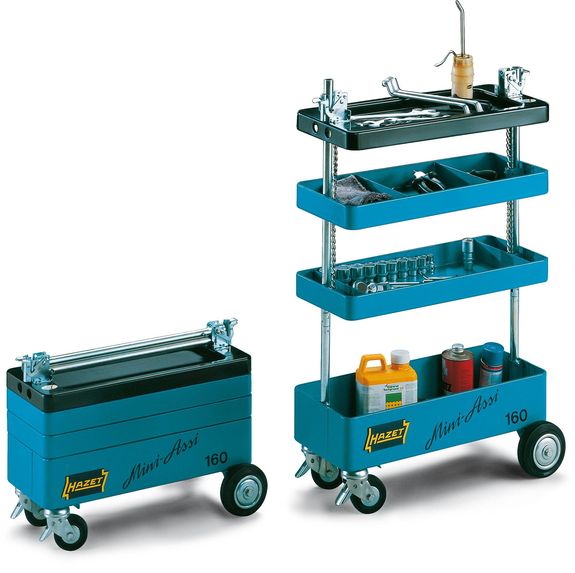 Hazet 160st Mobile Workshop Factory Colour Blue Conrad Com