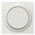 DELTA i-system, carbon metallic cover plate for dimmer with knob 55 x 55 mm