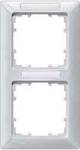 DELTA line, carbon metallic frame, 3x, 222x 80 mm