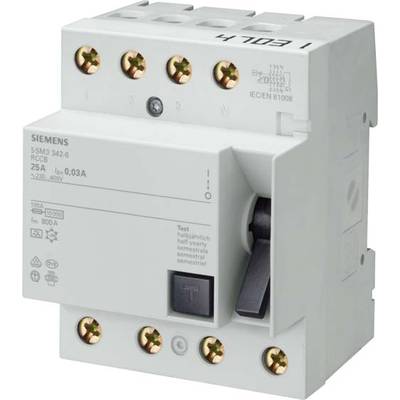 Siemens 5SM36488 5SM3648-8 RCCB  A    100 A 0.3 A 400 V