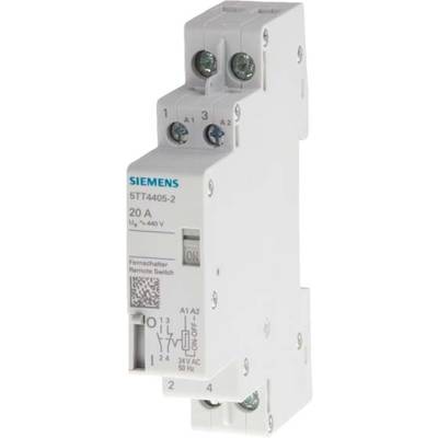 Remote switch DIN rail Siemens 5TT4455-2 1 maker, 1 breaker 400 V 32 A   1 pc(s) 