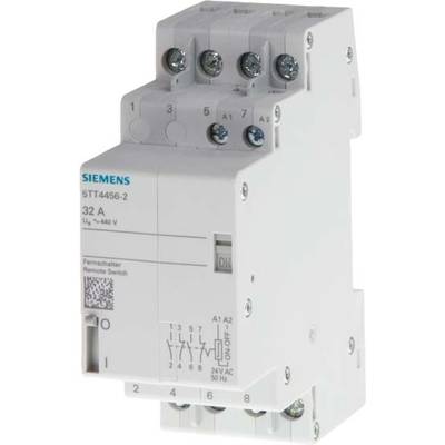 Remote switch DIN rail Siemens 5TT4426-2 2 makers, 2 breakers 400 V 25 A   1 pc(s) 