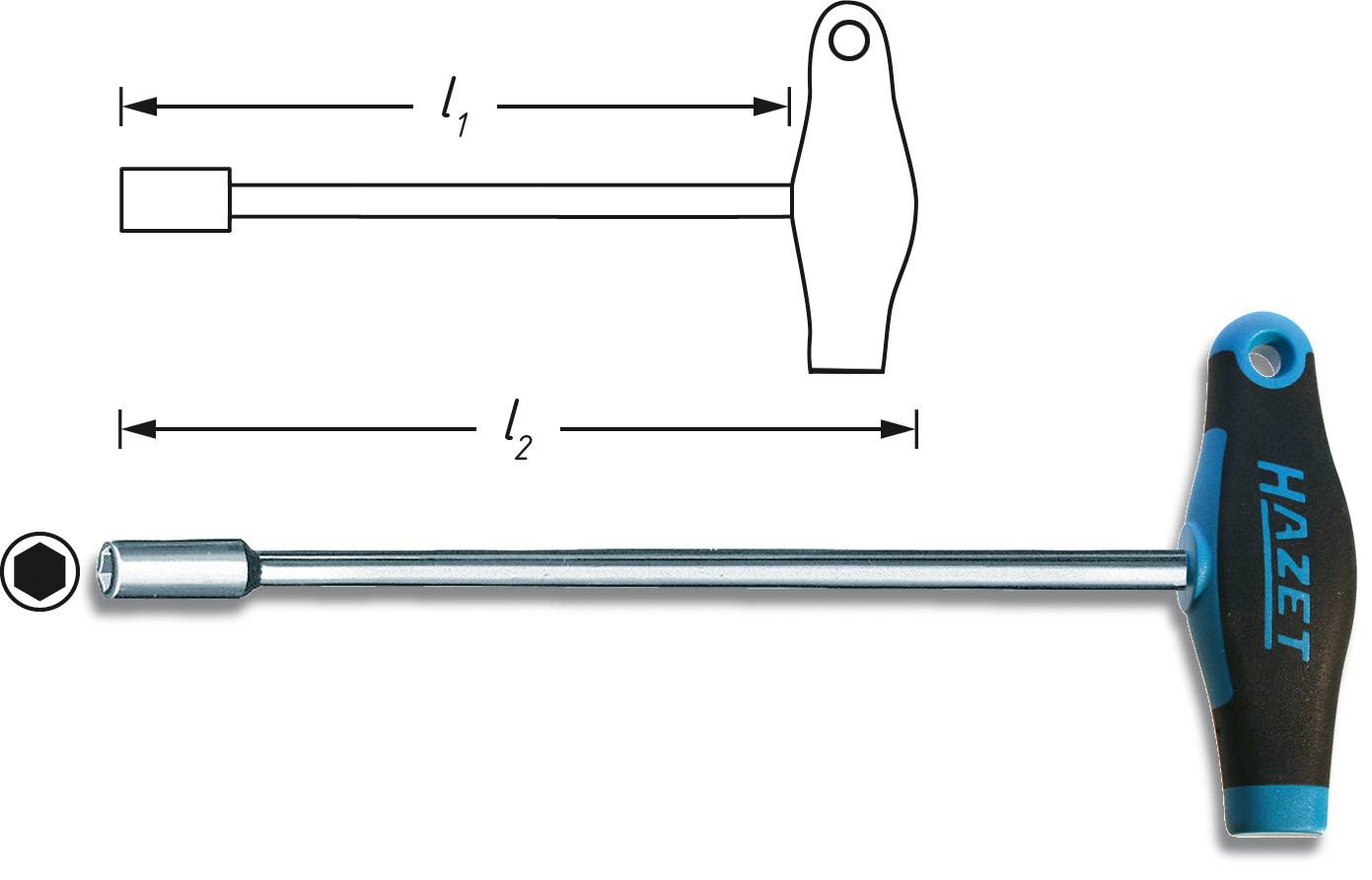Hazet Workshop Socket Wrench Spanner Size Metric 8 Mm Conrad Com